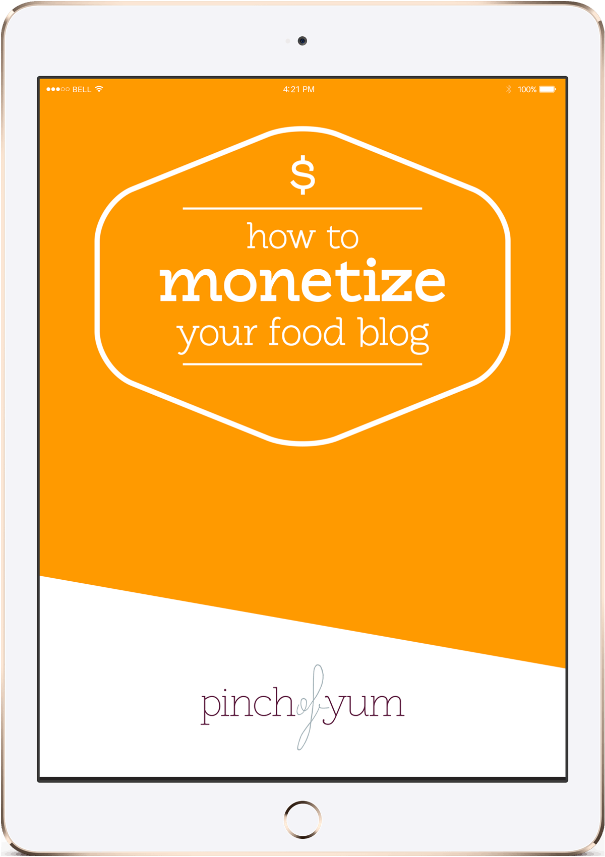 How to Monetize your Food Blog on an iPad