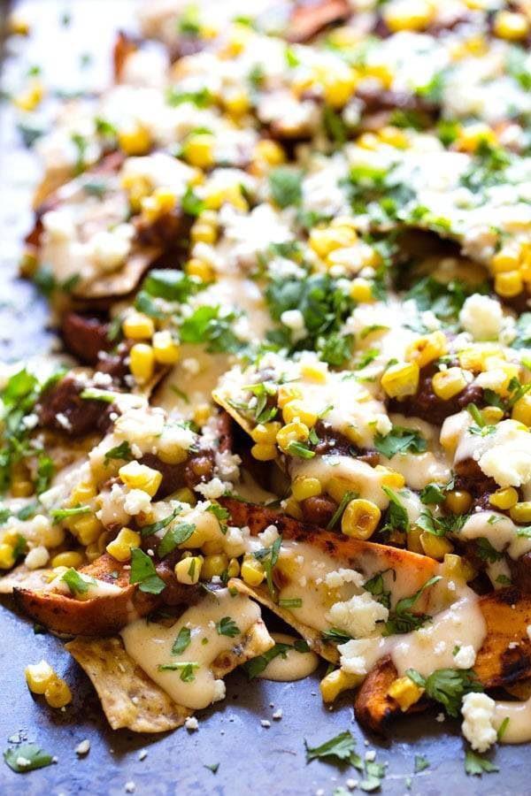 Sweet Potato Nachos.