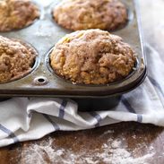 Healthy Cinnamon Sugar Apple Muffins