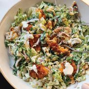 Smashed potato salad pin.